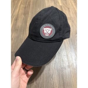 Jaguar Motors Logo Black/Red Hat Minimalist Quiet Luxury OSFA Adjustable